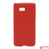 Полимерный TPU Чехол Для HTC Desire 600(красный)